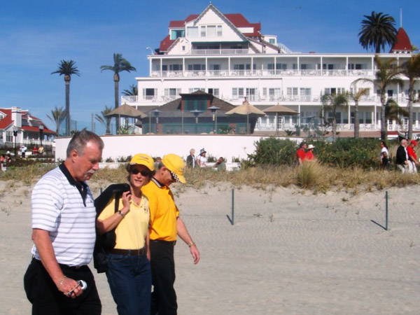 013 Ron, Sharon & Gary on the beach
